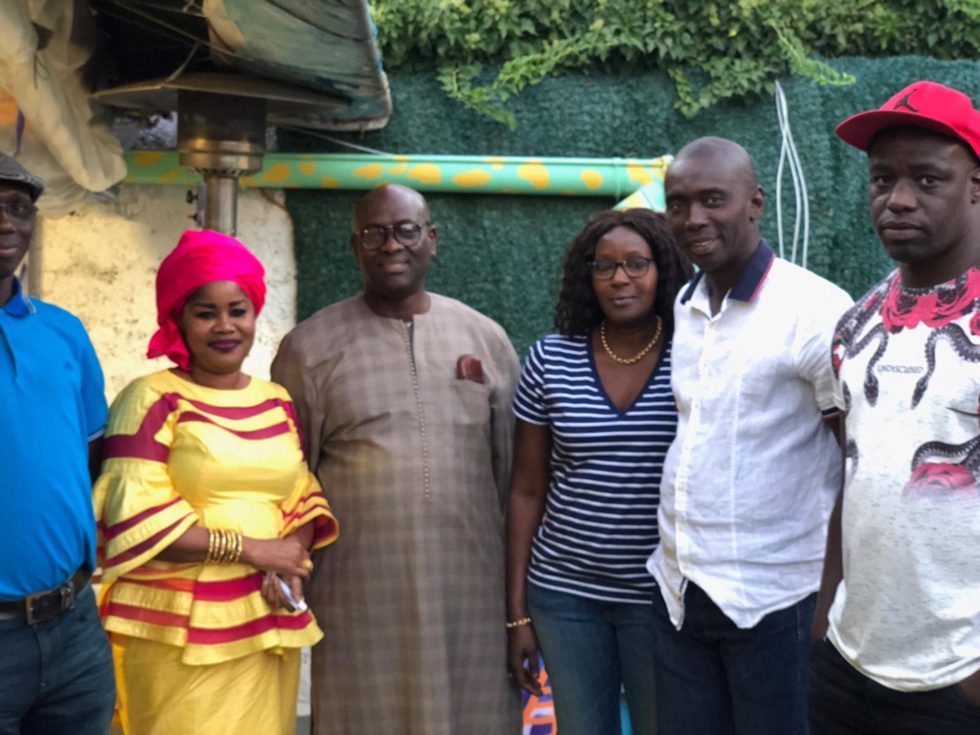 Les images de la rencontre avec Mme Ndèye Nar Thiam de Genève "Le Partage Guestou Diaspora" au 3,rue Émile Dunière à Villeurbanne