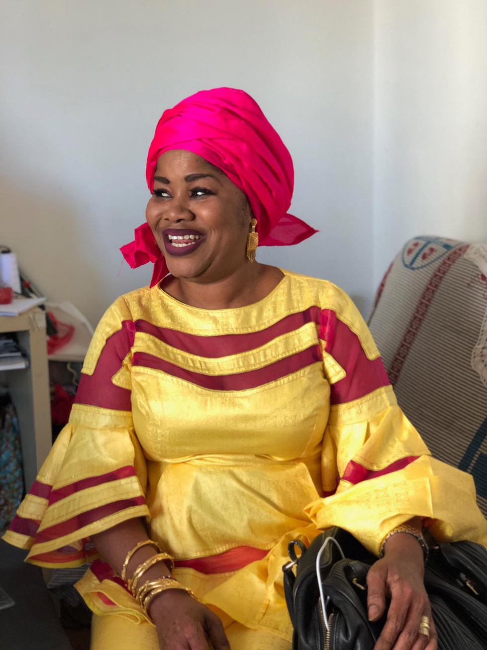 Les images de la rencontre avec Mme Ndèye Nar Thiam de Genève "Le Partage Guestou Diaspora" au 3,rue Émile Dunière à Villeurbanne