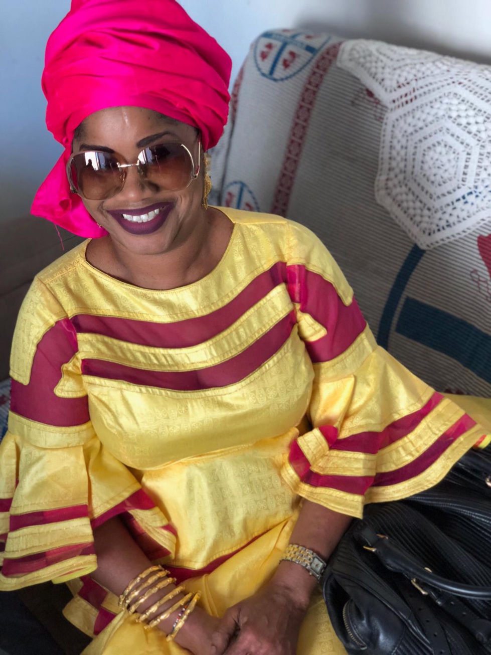 Les images de la rencontre avec Mme Ndèye Nar Thiam de Genève "Le Partage Guestou Diaspora" au 3,rue Émile Dunière à Villeurbanne