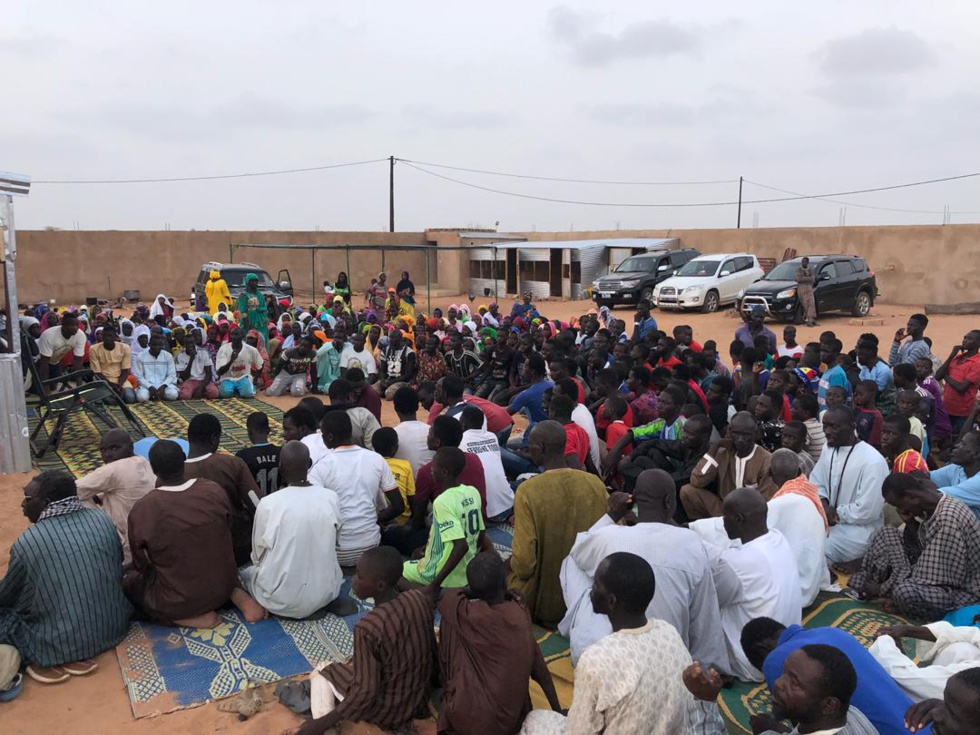 Visite de Serigne Bass Abdou Khadr à Touba Diaty dans le Cayor chez Serigne Mouhamadan Mbacké Ibn Serigne Abdoul Ahad