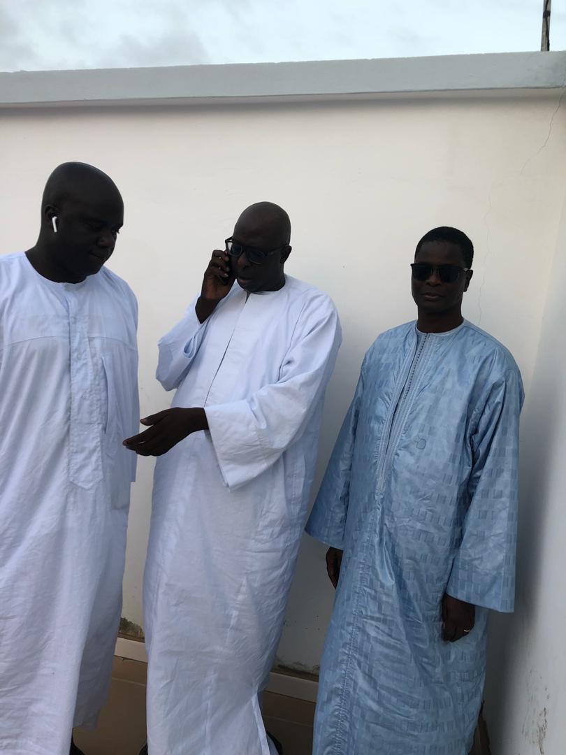 Visite de Serigne Bass Abdou Khadr à Touba Diaty dans le Cayor chez Serigne Mouhamadan Mbacké Ibn Serigne Abdoul Ahad