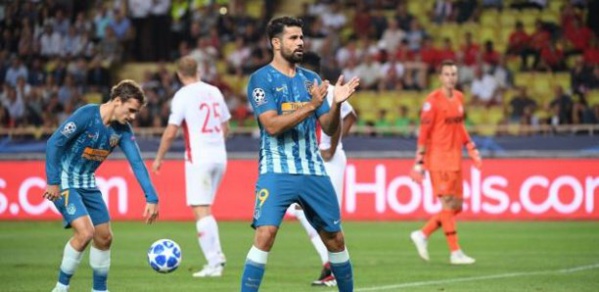 Ligue des champions : Monaco renversé par l'Atlético de Madrid au stade Louis-II