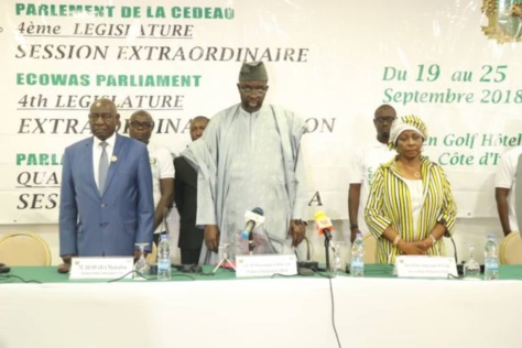 Ouverture session extraordinaire du parlement de la CEDEAO : le rôle avant-gardiste du Président Moustapha Cissé Lo magnifié par ses collègues de la cote d’ivoire