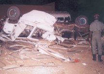 Thiès - Un accident de la route fait un mort et 37 blessés