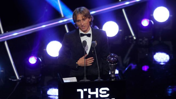 FIFA : Modric élu meilleur joueur de l’année
