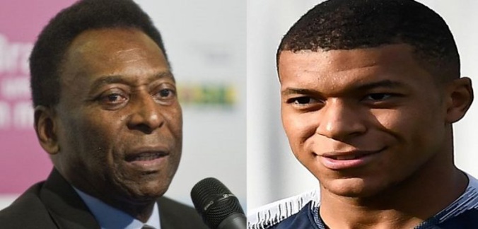 Après lui avoir offert un cadeau, Pelé donne deux conseils à Mbappé