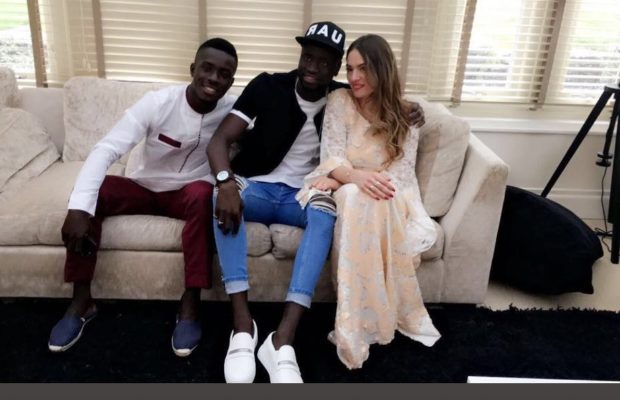 ( 03 Photos ) Cheikhou Kouyaté en toute complicité avec Idrissa Gana Gueye et son épouse