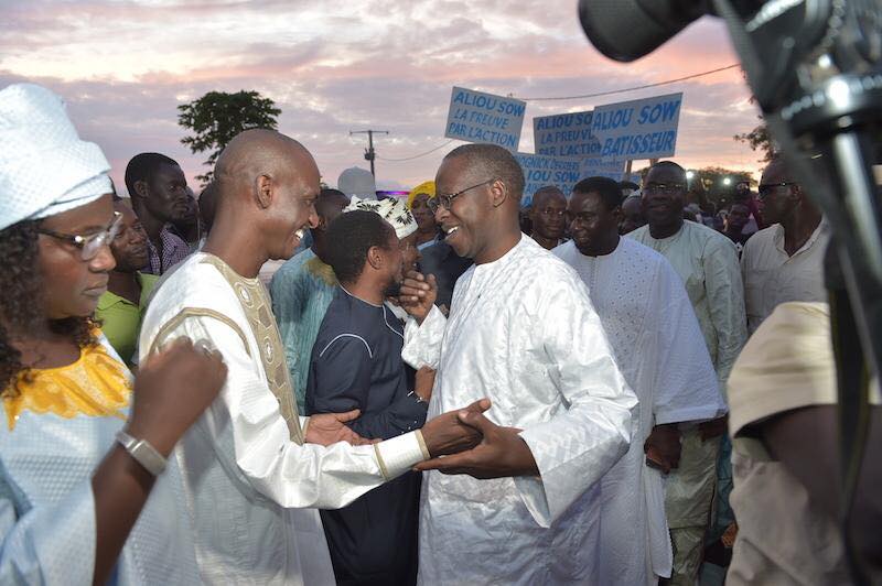 En route vers le deuxième mandat de Macky Sall : Mr le Premier ministre en visite chez Le Haut conseiller Aliou Sow à Keur Pathé région de Kaffrine