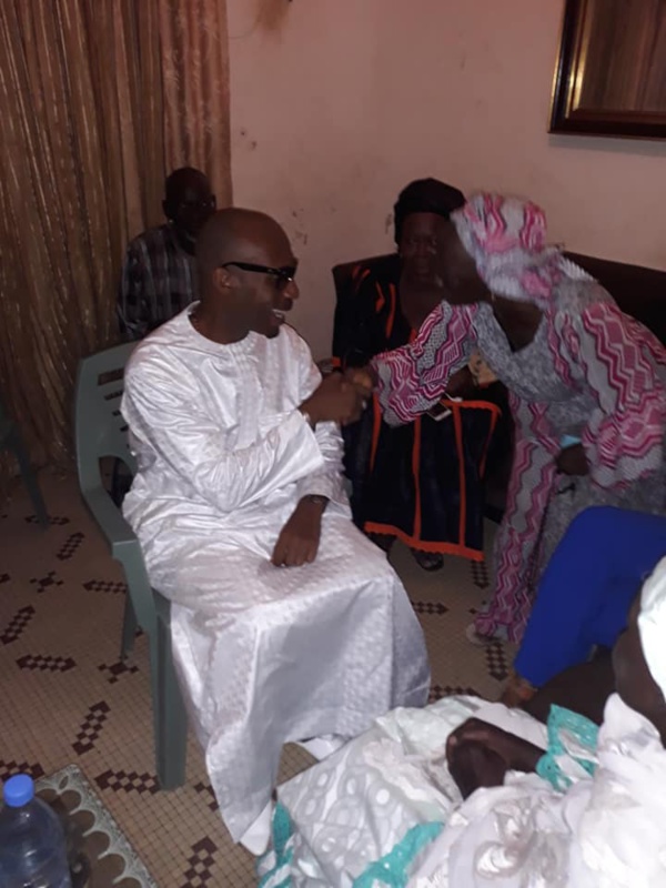 Sorti de prison, Barthélémy Dias rend visite à la mère de Khalifa Sall Sorti de prison, Barthélémy Dias rend visite à la mère de Khalifa Sall