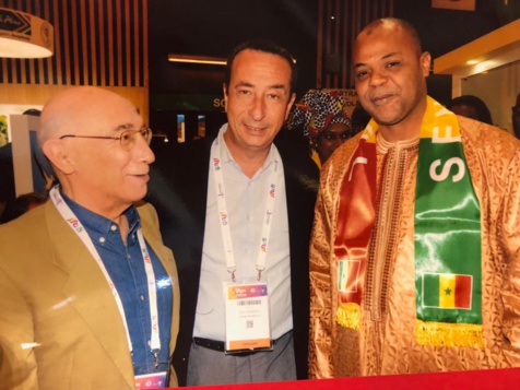 Photos : Eric Philibert Lamantin Beach et le ministre, Mame Mbaye Niang vendent la destination Sénégal au Salon professionnel du tourisme IFTM Top Résa de Paris