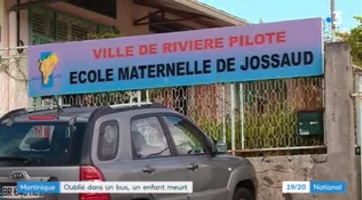 Martinique : un enfant oublié dans un bus scolaire, a été retrouvé mort