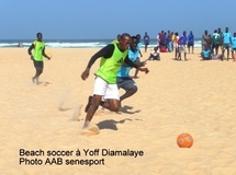 BEACH SOCCER 2ème JOURNEE: BLAISE CLUB SPORT N’A PAS FAIT DE DETAIL FACE A L'OLYMPIQUE DE NGOR 8 à 1