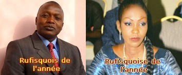 Rufisque : Oumar Gueye et Coumba Gaye désignés rufisquois et rufisquoise de l’année 2010