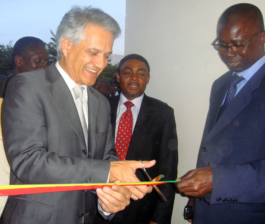 Le président de l’IRD, Michel Laurent, en visite au Sénégal