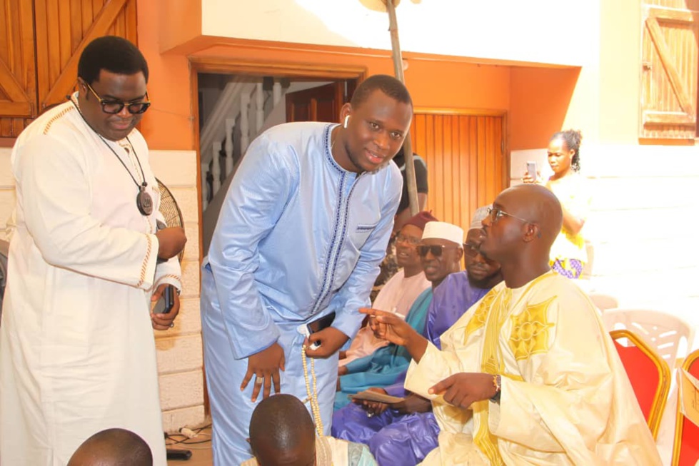 Les images du baptême de fils de Cheikh Mbacké "Solution"