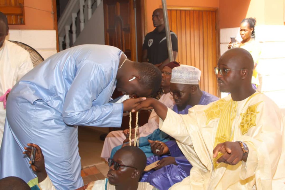 Les images du baptême de fils de Cheikh Mbacké "Solution"