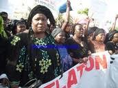 Les femmes de Benno Siggil Senegal sûres de la victoire de l’opposition en 2012
