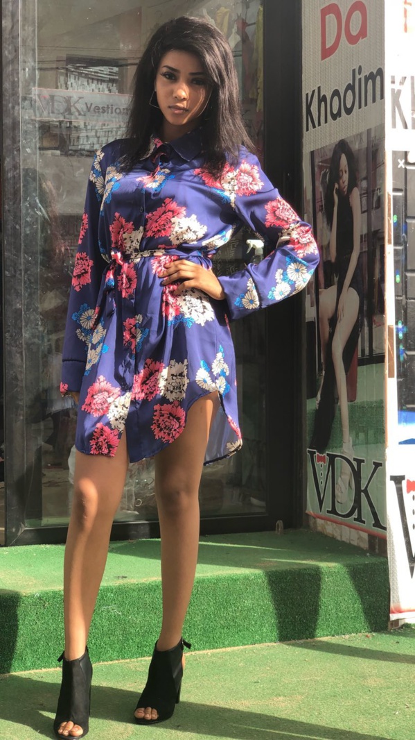 Photos :  Chérifa « Wiri Wiri » toute en fleurs