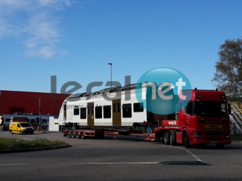 TER : Alstom a commencé à expédier les 15 trains (Images)