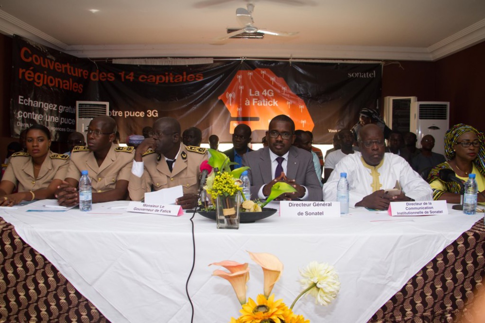 Sonatel connecte les 14 capitales régionales en 4G