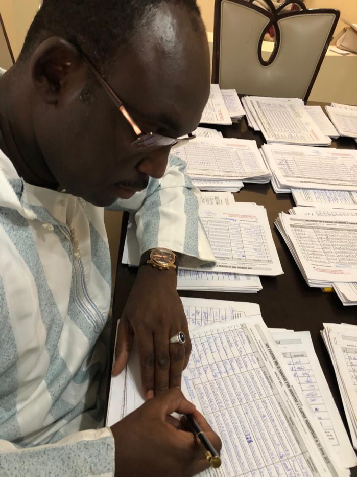 Parrainage: Adama Faye dépose 5500 signatures à Grand-Yoff pour le Président Macky Sall...