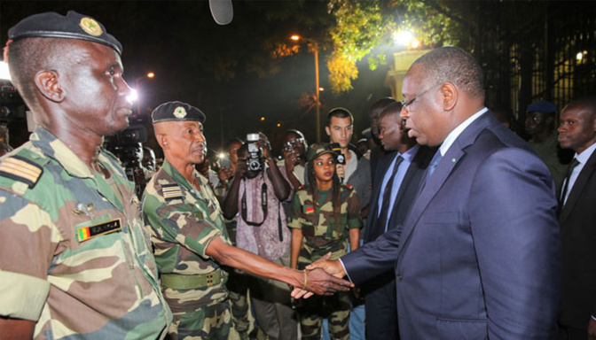 Macky Sall préside la journée des Forces armées