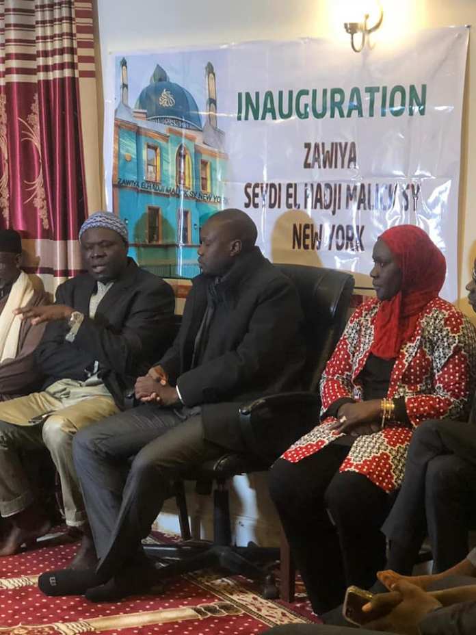 PHOTOS - Ousmane Sonko à la Zawiya Seydi Hadji Malick Sy de New York (04 photos)