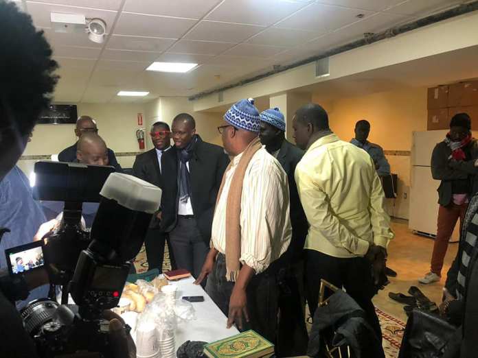 PHOTOS - Ousmane Sonko à la Zawiya Seydi Hadji Malick Sy de New York (04 photos)