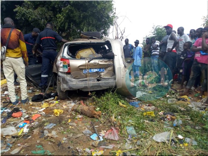Urgent - Violent accident violent aujourd'hui à Sebikotane (Photos)