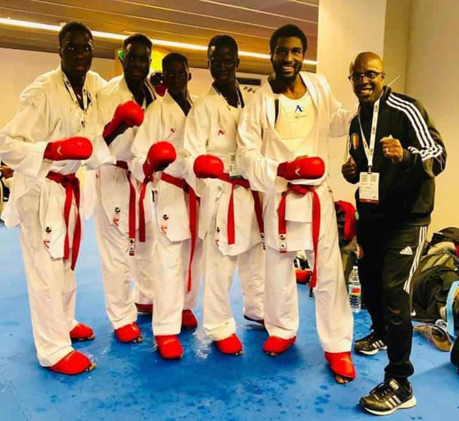 Karaté – Championnats du monde 2018 : Le Sénégal perd la finale de bronze face à l’Italie et finit 5e mondial