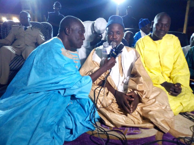 Les images de l'enregistrement de l'appel du Gamou  prévu ce lundi 19 novembre 2018 à l'esplanade de la grande mosquée Massalikoul djinane de Daka