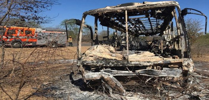 Zimbabwe: L’incendie d’un bus fait plusieurs morts