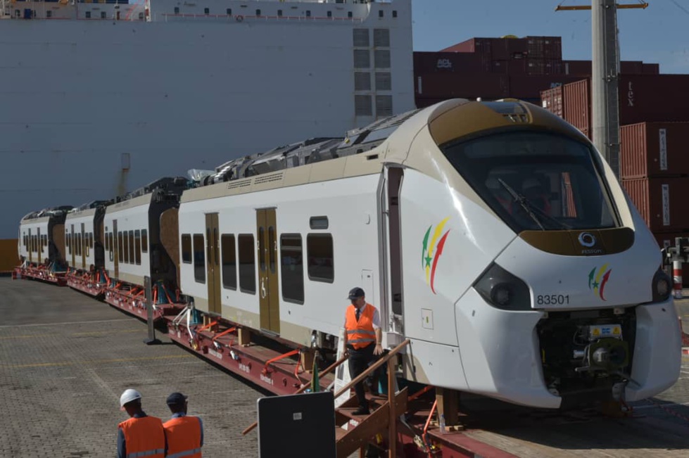 Premières rames du Ter: Arrivée et réception par le PM au môle 2 du port de Dakar ce dimanche