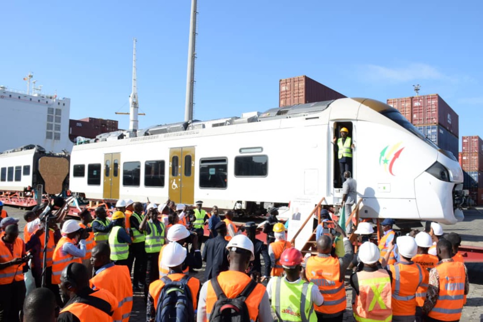 Premières rames du Ter: Arrivée et réception par le PM au môle 2 du port de Dakar ce dimanche