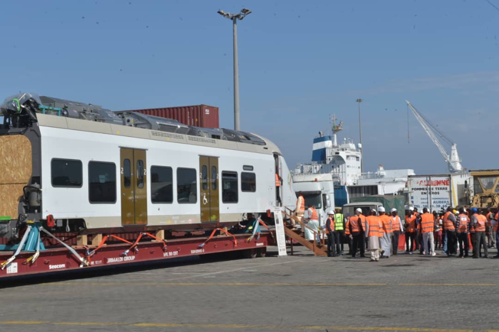 Premières rames du Ter: Arrivée et réception par le PM au môle 2 du port de Dakar ce dimanche