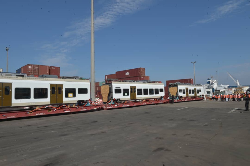 Premières rames du Ter: Arrivée et réception par le PM au môle 2 du port de Dakar ce dimanche