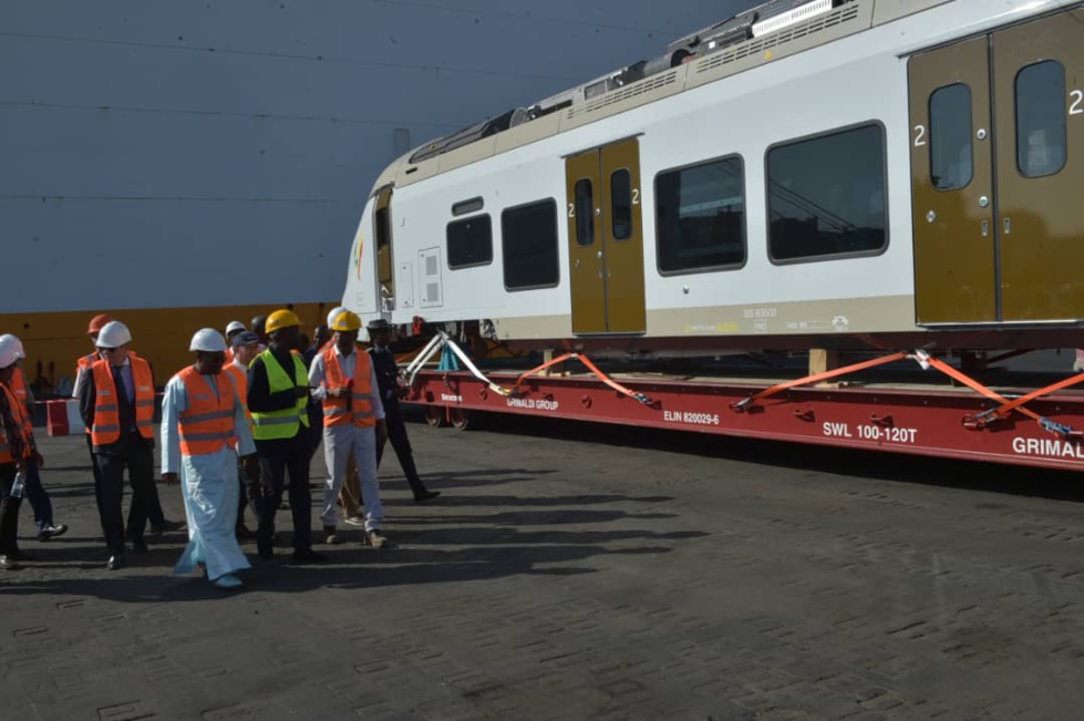 Premières rames du Ter: Arrivée et réception par le PM au môle 2 du port de Dakar ce dimanche