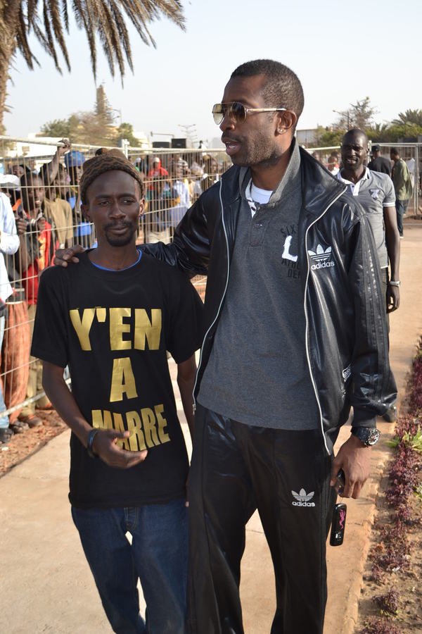 [Vidéo-Photos Exclusive] Bouba Ndour adhère  au mouvement y'en a marre 