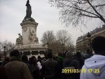 VIDEO Reportage Photos-Manif 19 Mars: Près de 1000 personnes ont battu le macadam à Paris
