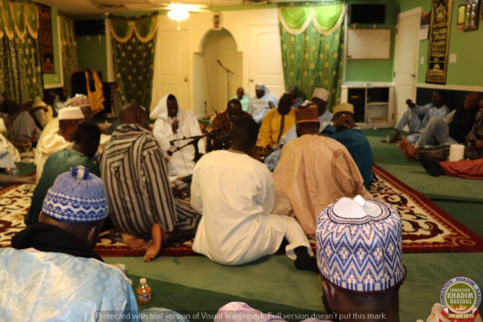 Images- La Communauté sénégalaise de Louisville Kentucky à célébré le Maouloud 