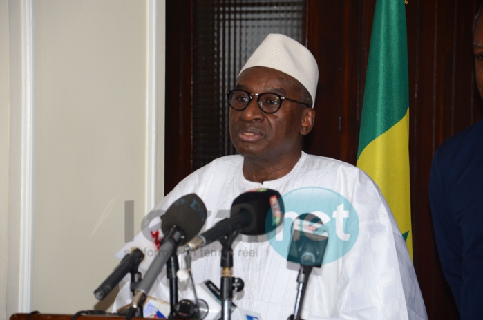 Photos : Séance de travail entre Me Sidiki Kaba et son homologue nigerian, Geoffrey Onyeama