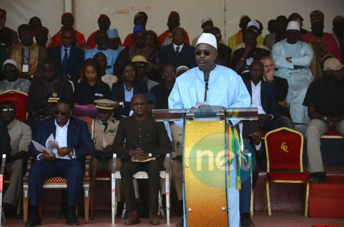 Photos -  Lancement du Domaine agricole communautaire (DAC) de Sangalkam par le Président Macky Sall en présence de Oumar Guèye