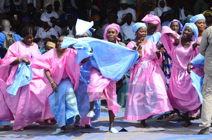 Photos -  Lancement du Domaine agricole communautaire (DAC) de Sangalkam par le Président Macky Sall en présence de Oumar Guèye