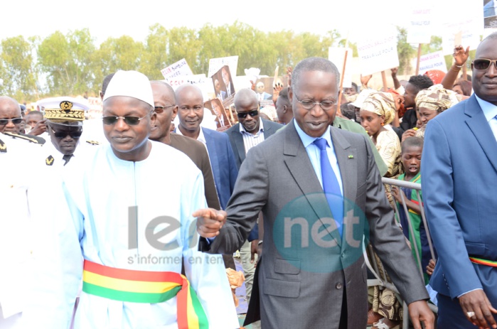 Photos -  Lancement du Domaine agricole communautaire (DAC) de Sangalkam par le Président Macky Sall en présence de Oumar Guèye