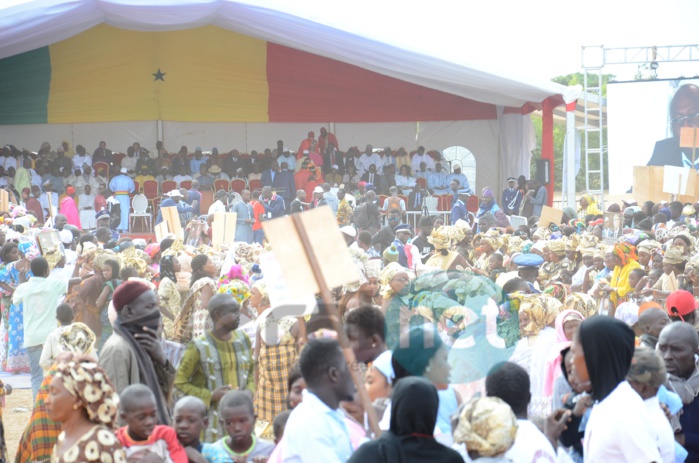 Photos -  Lancement du Domaine agricole communautaire (DAC) de Sangalkam par le Président Macky Sall en présence de Oumar Guèye