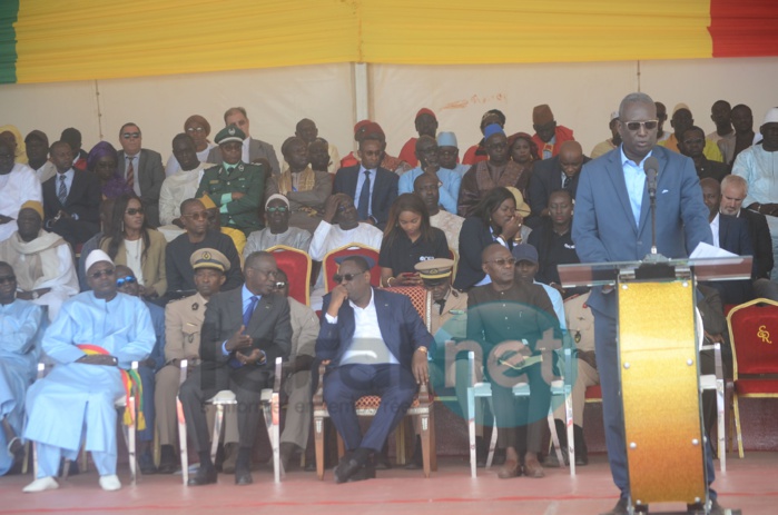 Photos -  Lancement du Domaine agricole communautaire (DAC) de Sangalkam par le Président Macky Sall en présence de Oumar Guèye