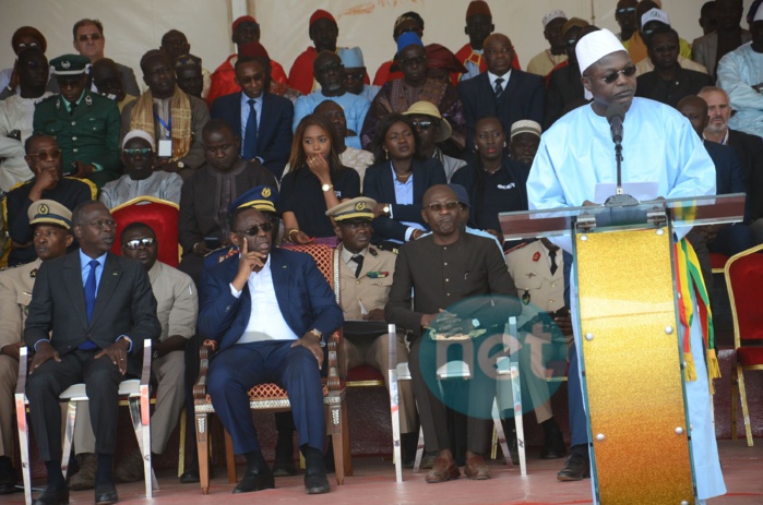 Photos -  Lancement du Domaine agricole communautaire (DAC) de Sangalkam par le Président Macky Sall en présence de Oumar Guèye