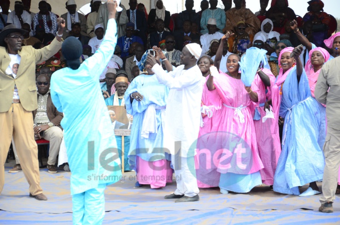 Photos -  Lancement du Domaine agricole communautaire (DAC) de Sangalkam par le Président Macky Sall en présence de Oumar Guèye