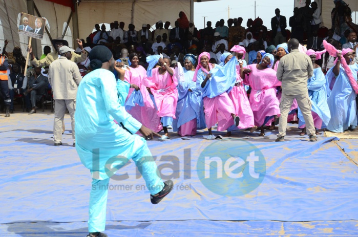 Photos -  Lancement du Domaine agricole communautaire (DAC) de Sangalkam par le Président Macky Sall en présence de Oumar Guèye