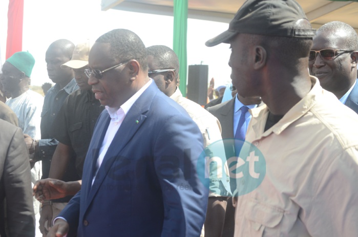 Photos -  Lancement du Domaine agricole communautaire (DAC) de Sangalkam par le Président Macky Sall en présence de Oumar Guèye